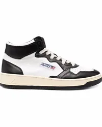 AUTRY High-Top-Sneakers in Colour-Block-Optik Schwarz