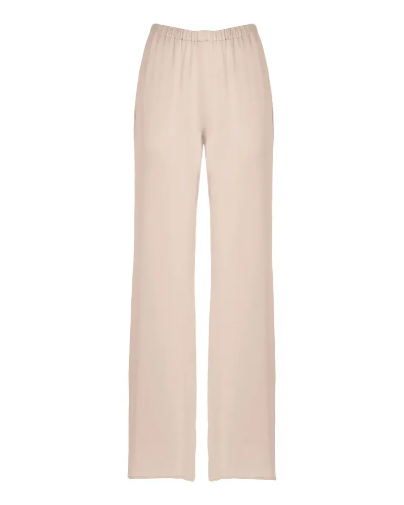 Antonelli Firenze elasticated-waistband palazzo pants - Nude Nude