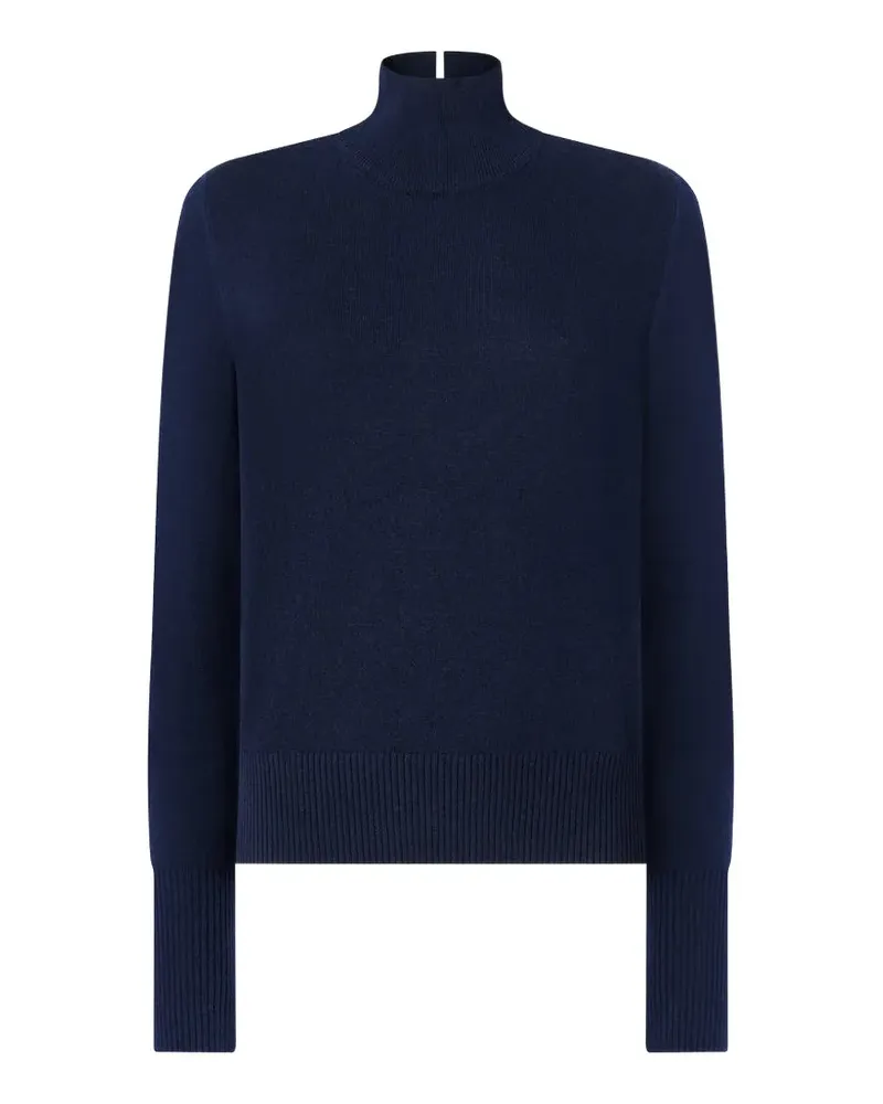 Pinko Pullover mit Stehkragen - Blau Blau