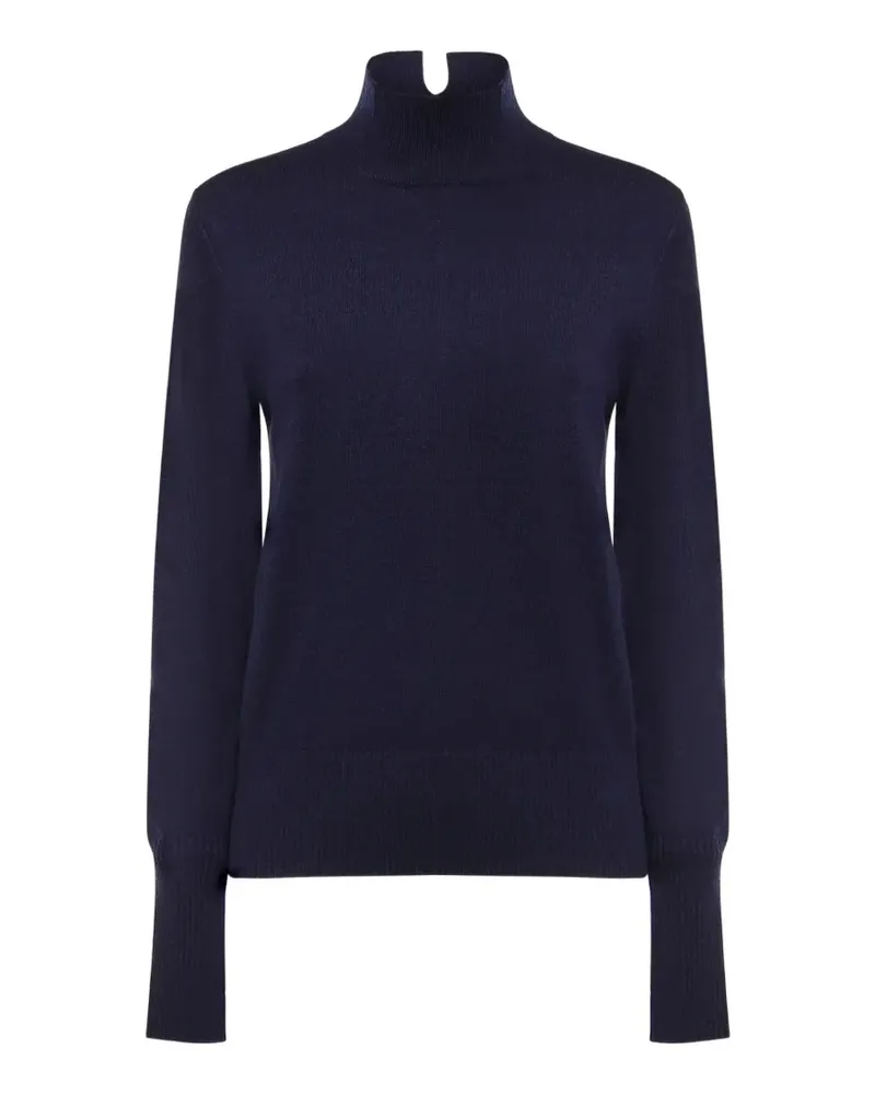 Pinko Pullover mit Stehkragen - Blau Blau
