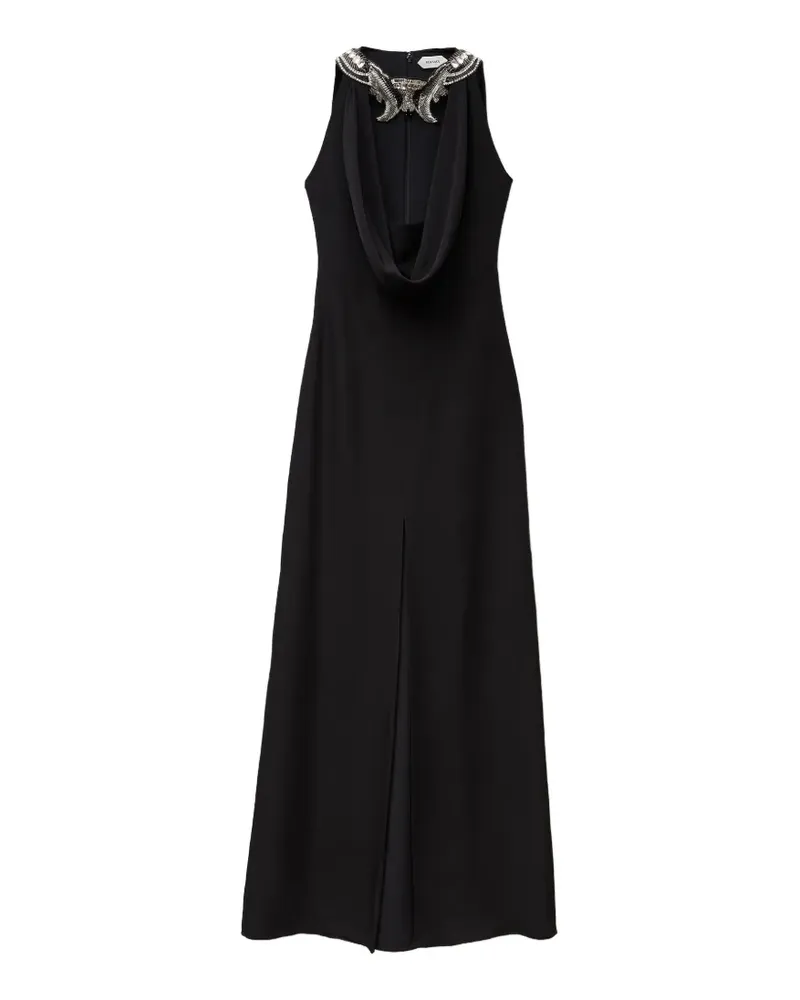 Versace Besticktes Abendkleid - Schwarz Schwarz