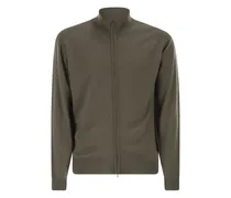 Maclean Cardigan mit Reißverschluss - Grün