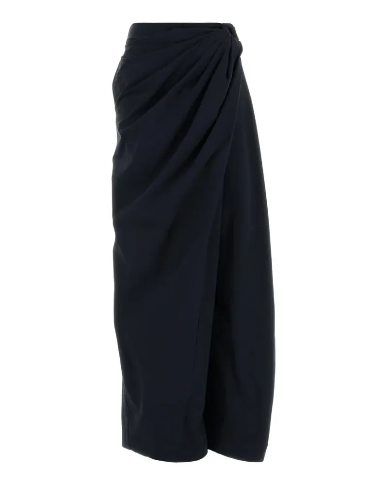 J.W.Anderson Drapierte Hose mit weitem Bein - Blau Blau
