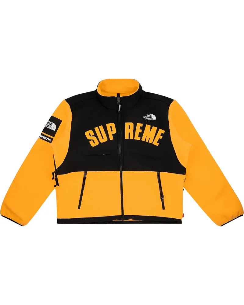 Supreme Being x The North Face Fleecejacke mit Logo - Gelb Gelb