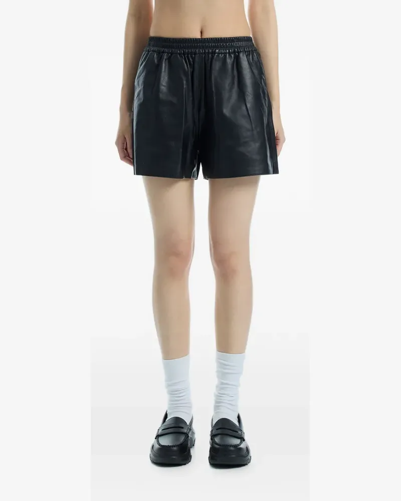 Arma leather Fyona shorts - Schwarz Schwarz
