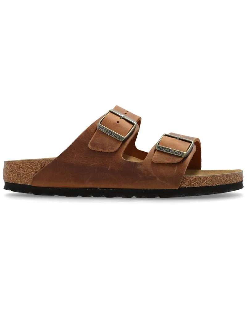Birkenstock Arizona Pantoletten - Braun Braun
