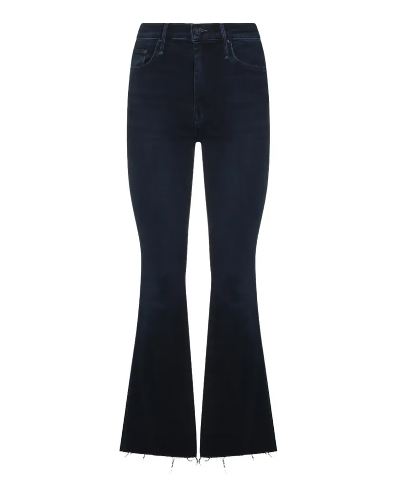 Mother raw-cut flared jeans - Blau Blau