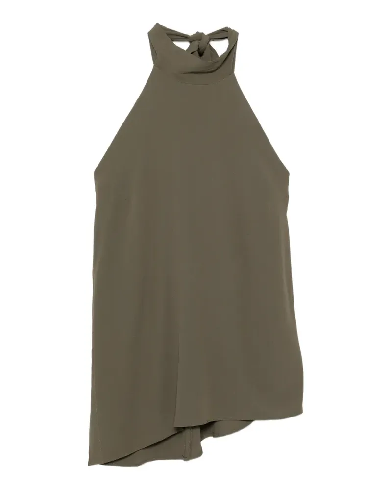 Federica Tosi asymmetric halter-neck blouse - Grün Grün