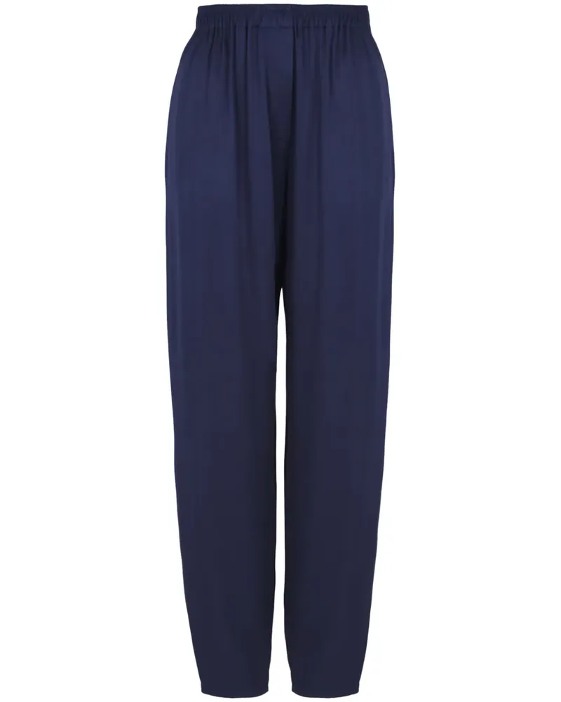 Giorgio Armani Hose aus Seide - Blau Blau