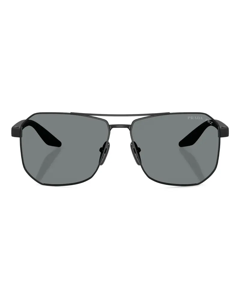 Prada Getönte Pilotenbrille - Schwarz Schwarz