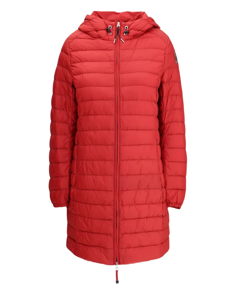 Parajumpers Gesteppter Kapuzenmantel - Rot Rot