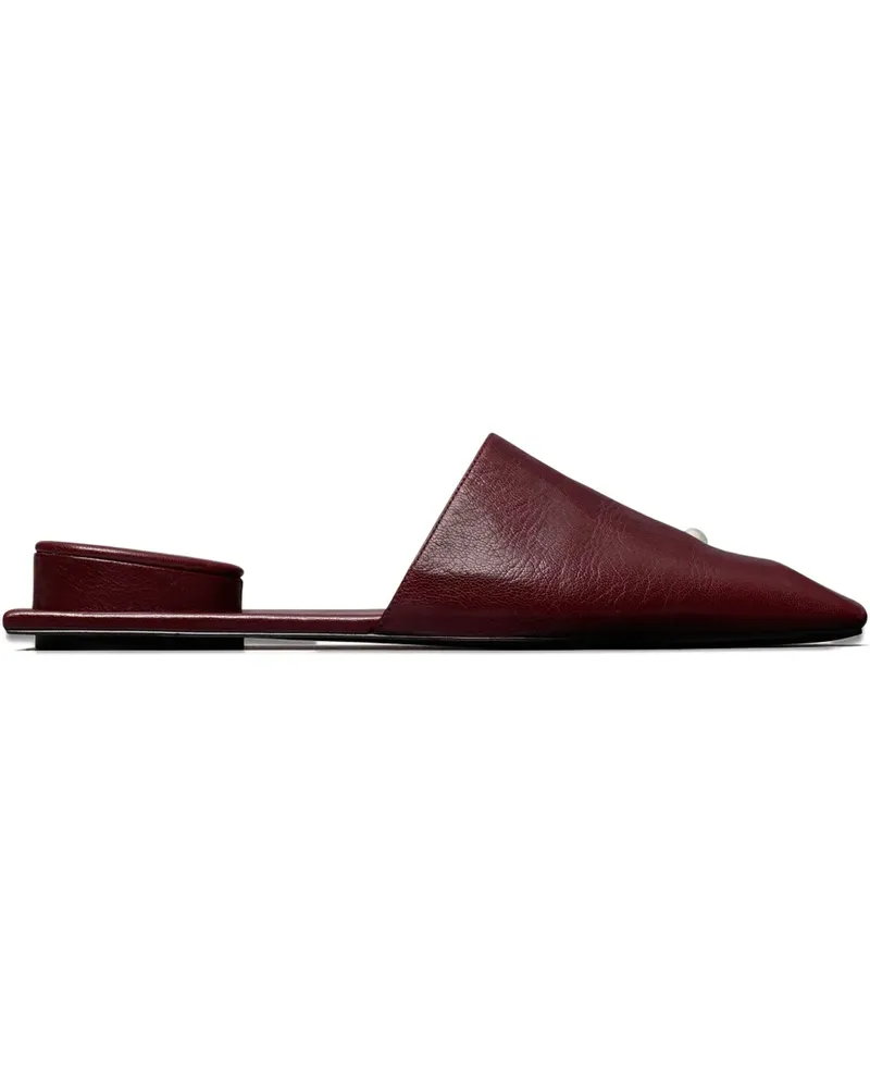 Tory Burch pierced mule - Rot Rot