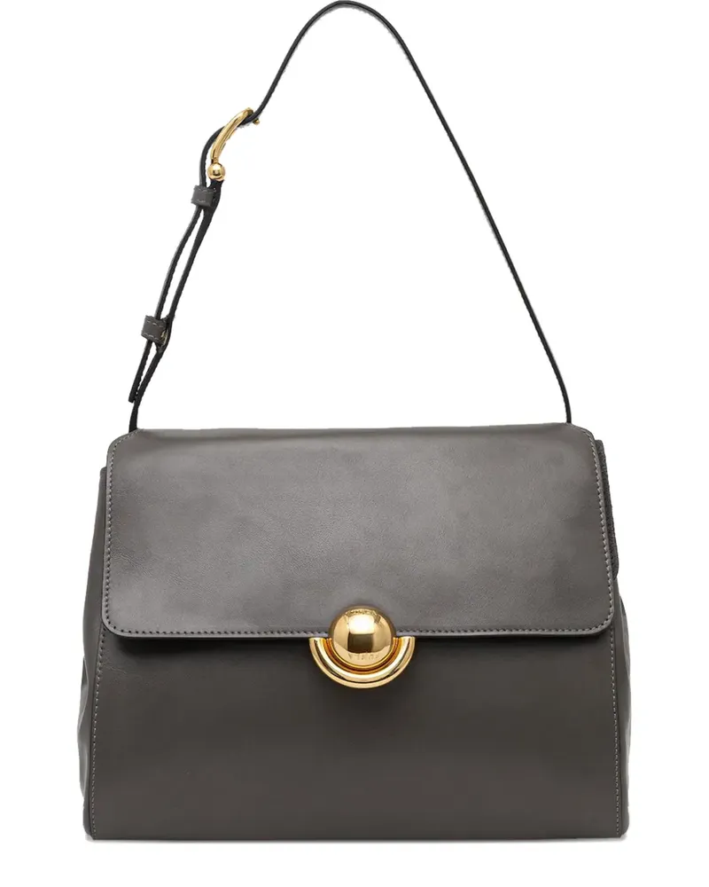 Furla Kleine Domus Schultertasche - Grau Grau