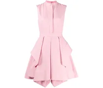 Drapiertes Minikleid - Rosa