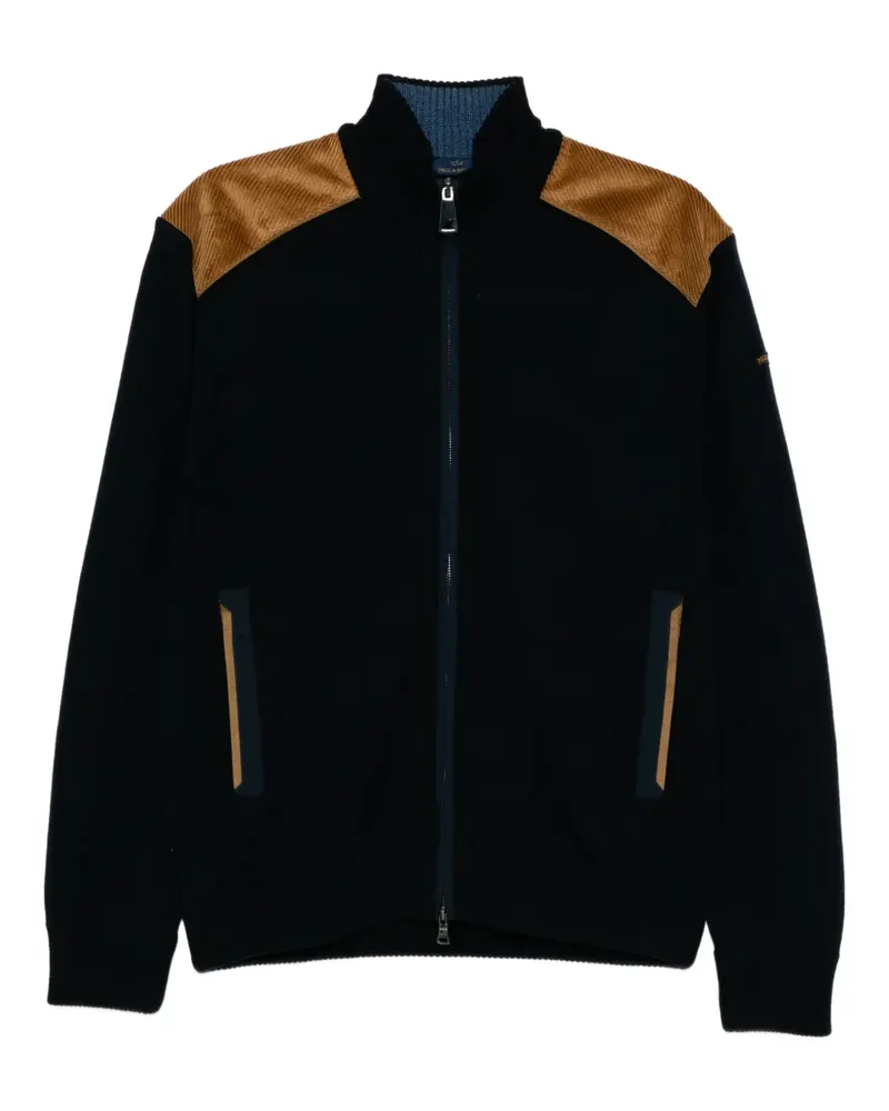 Paul & Shark Cardigan mit Reißverschluss - Blau Blau