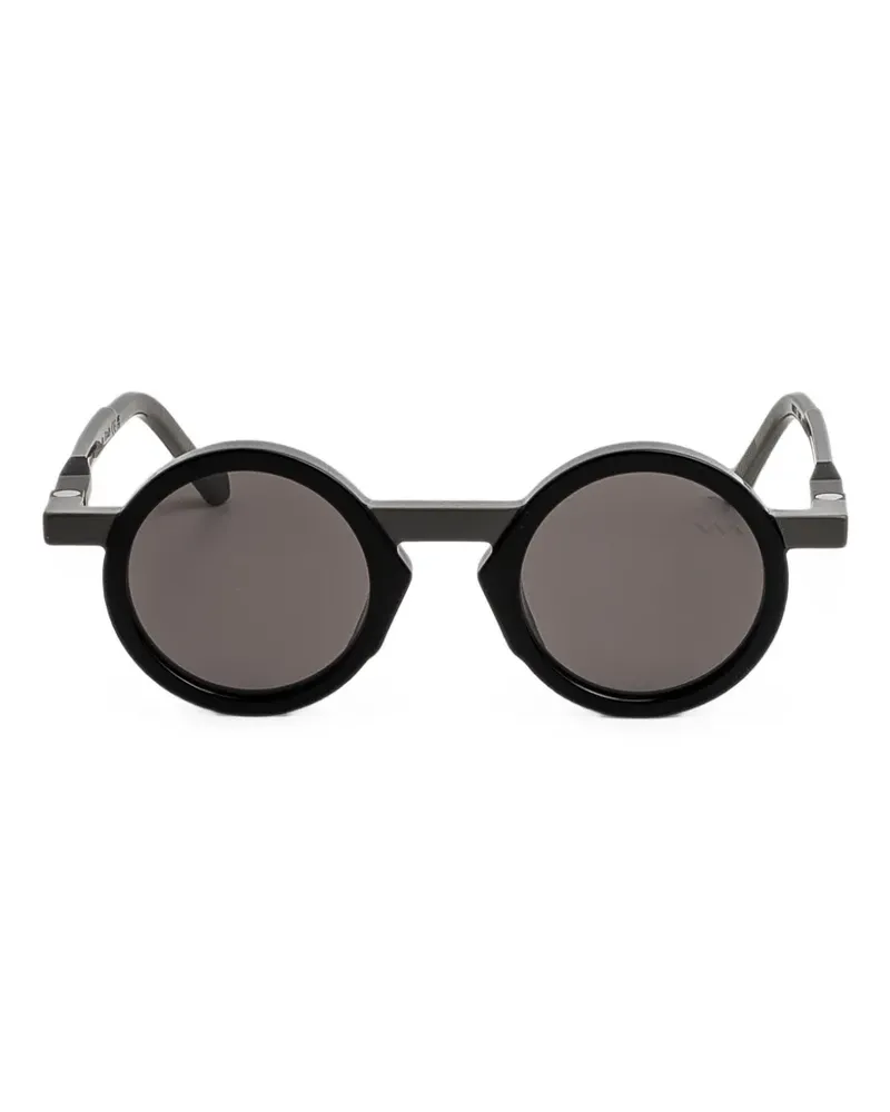 VAVA EYEWEAR Sonnenbrille mit rundem Gestell - Schwarz Schwarz