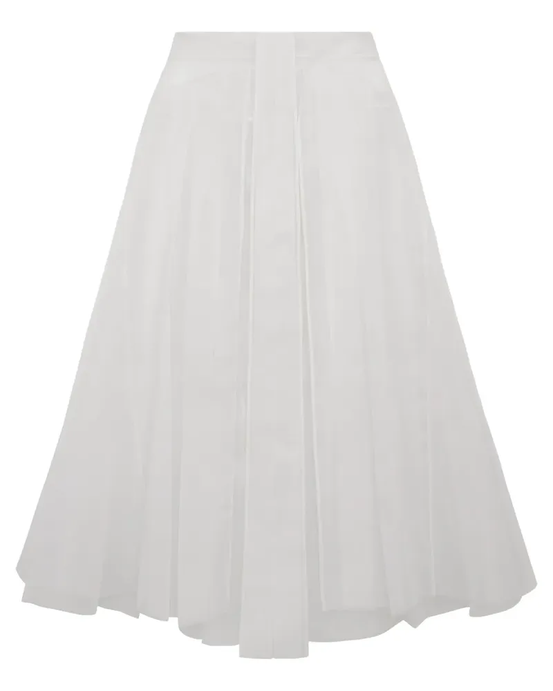 16ARLINGTON Mae Maxirock - Weiß Weiß