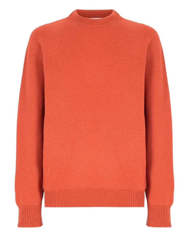 Laneus Pullover mit Rundhalsausschnitt - Orange Orange