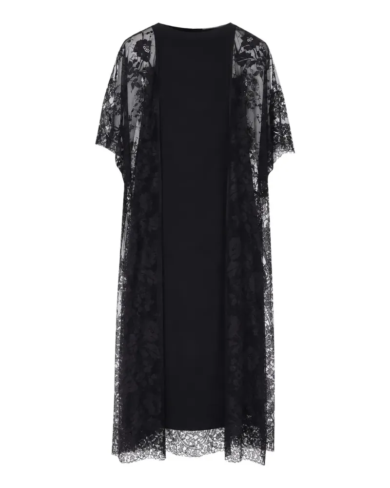 Zimmermann Valiant Midikleid aus Spitze - Schwarz Schwarz