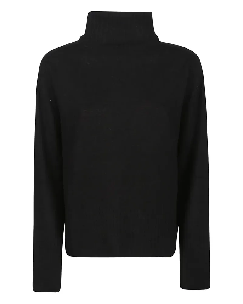 ARAGONA turtleneck cashmere sweater - Schwarz Schwarz