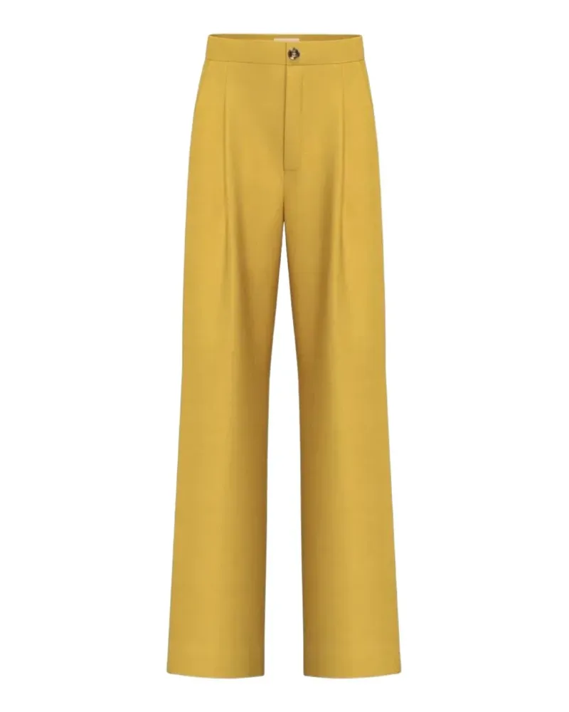 MARELLA Emme Hose mit Falten - Gelb Gelb