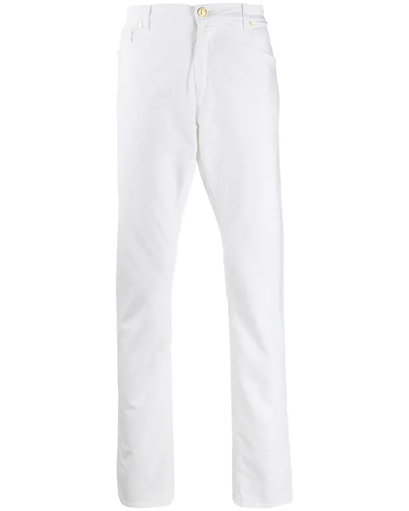 Billionaire Jeans mit geradem Bein - Weiß Weiß