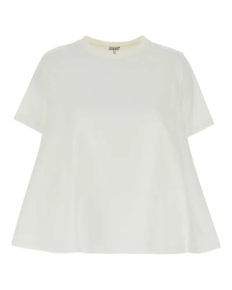 Loewe flared T-shirt - Nude Nude