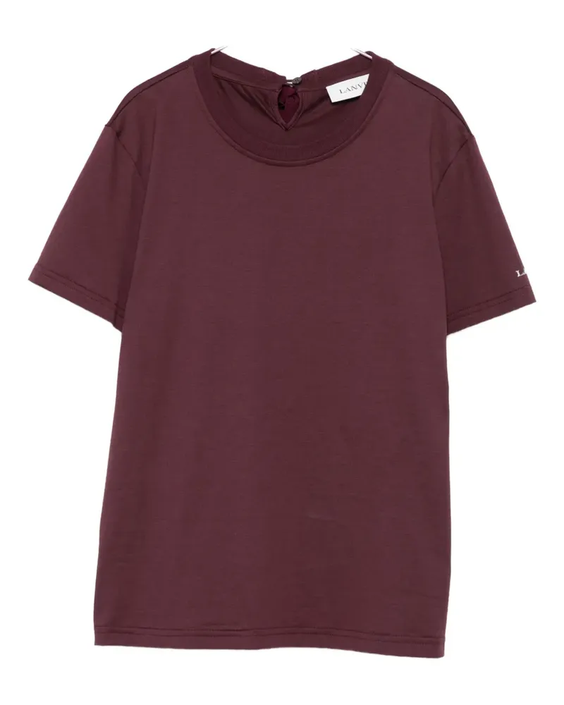Lanvin keyhole tie-detail top - Violett Violett