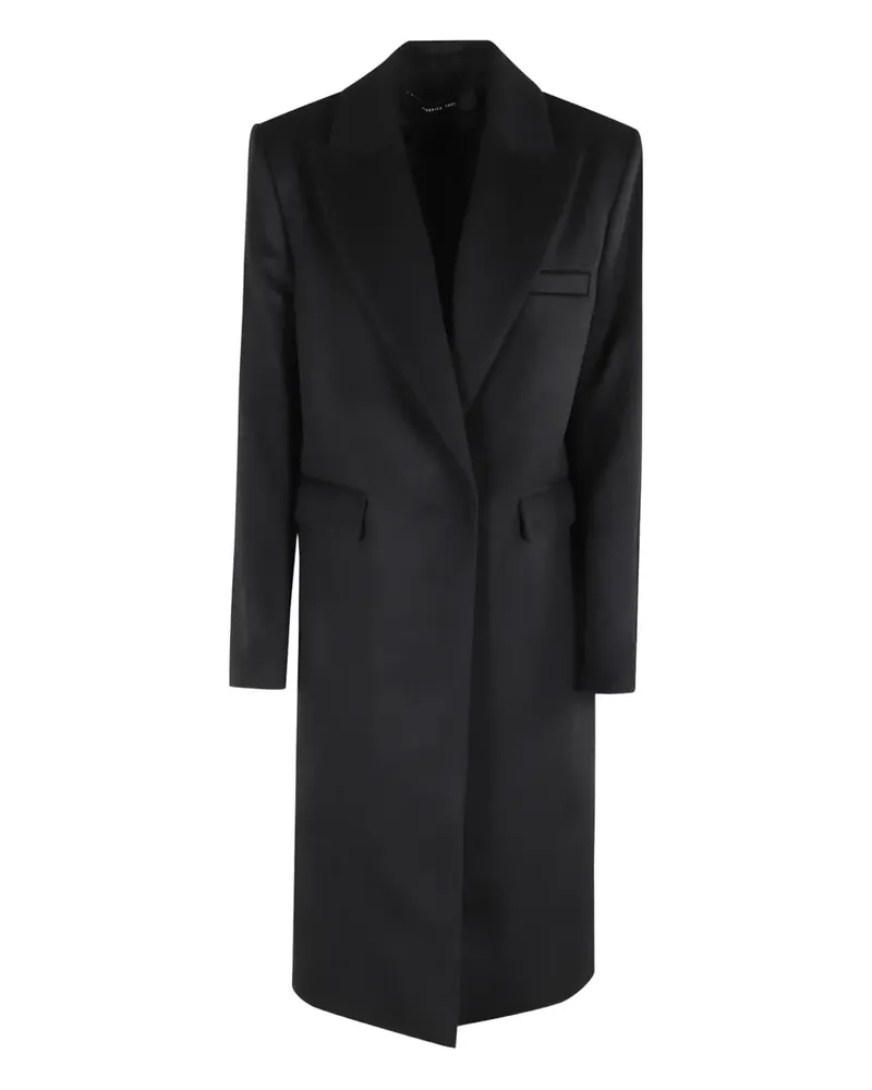 Federica Tosi peak-lapels coat - Schwarz Schwarz