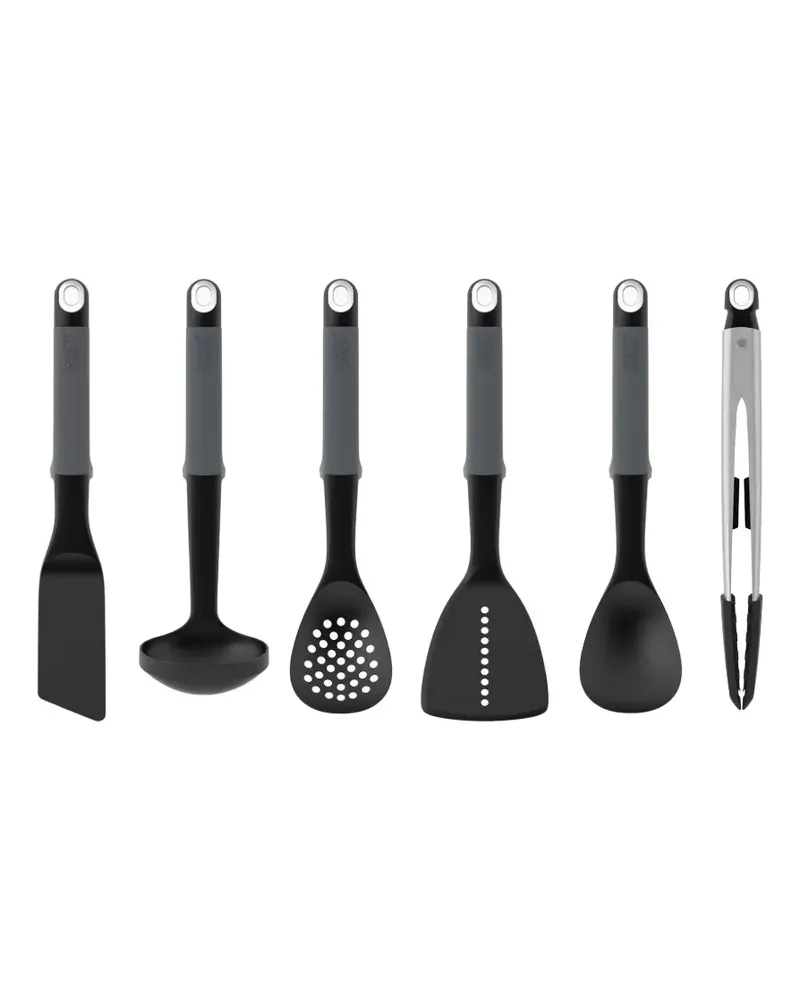 Joseph Joseph Elevate™ Küchenutensilien (6er-Set) - Grau Grau