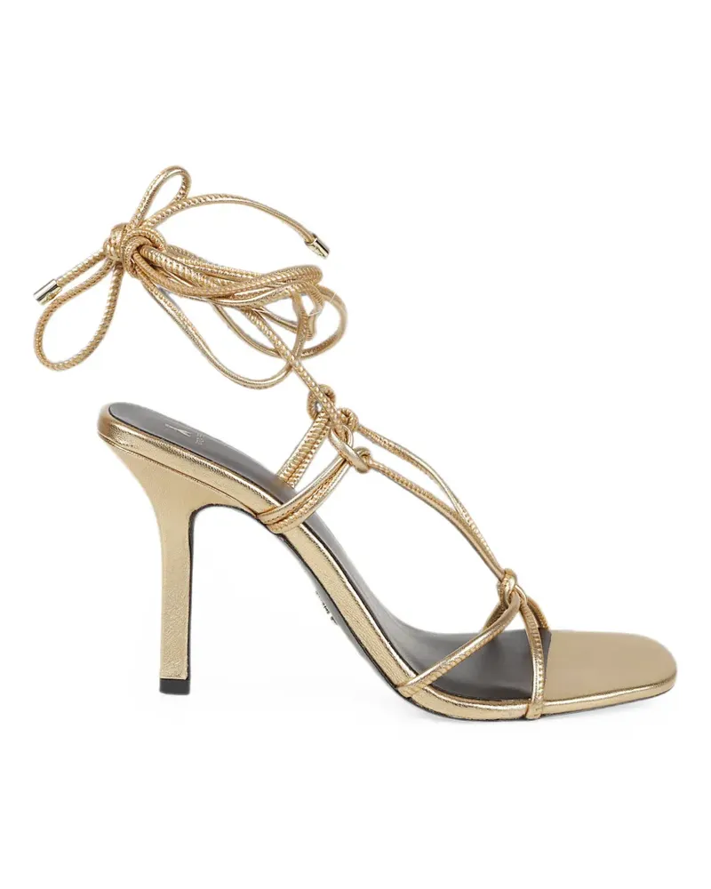 Patrizia Pepe strappy sandals - Gold Gold