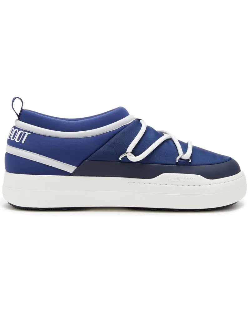 Moon Boot Park Icon Sneakers mit Logo-Print - Blau Blau
