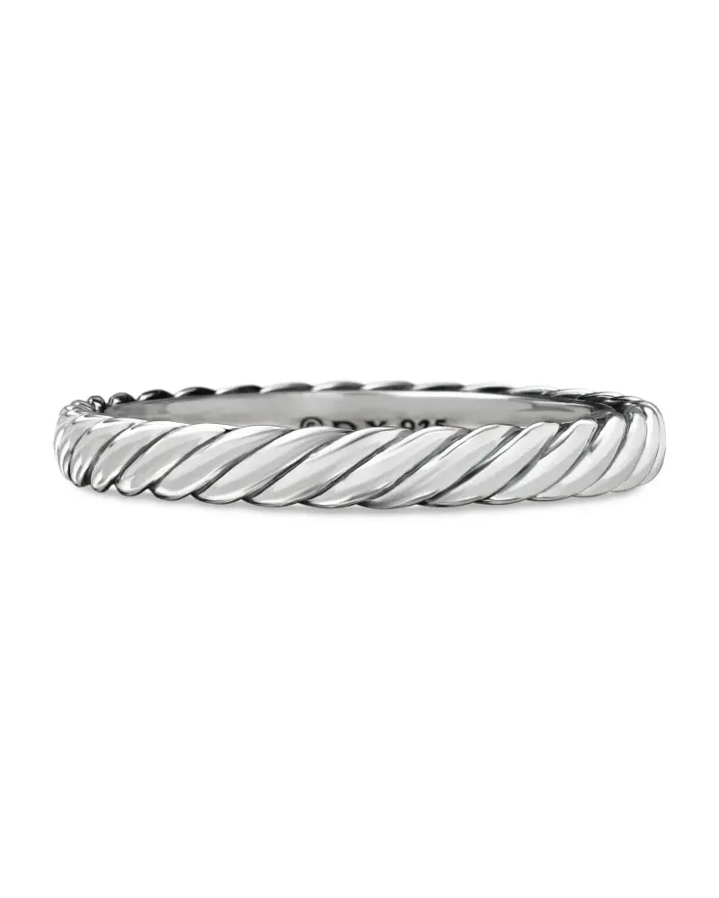 David Yurman Cable Collectibles Ring 3mm - Silber Silber