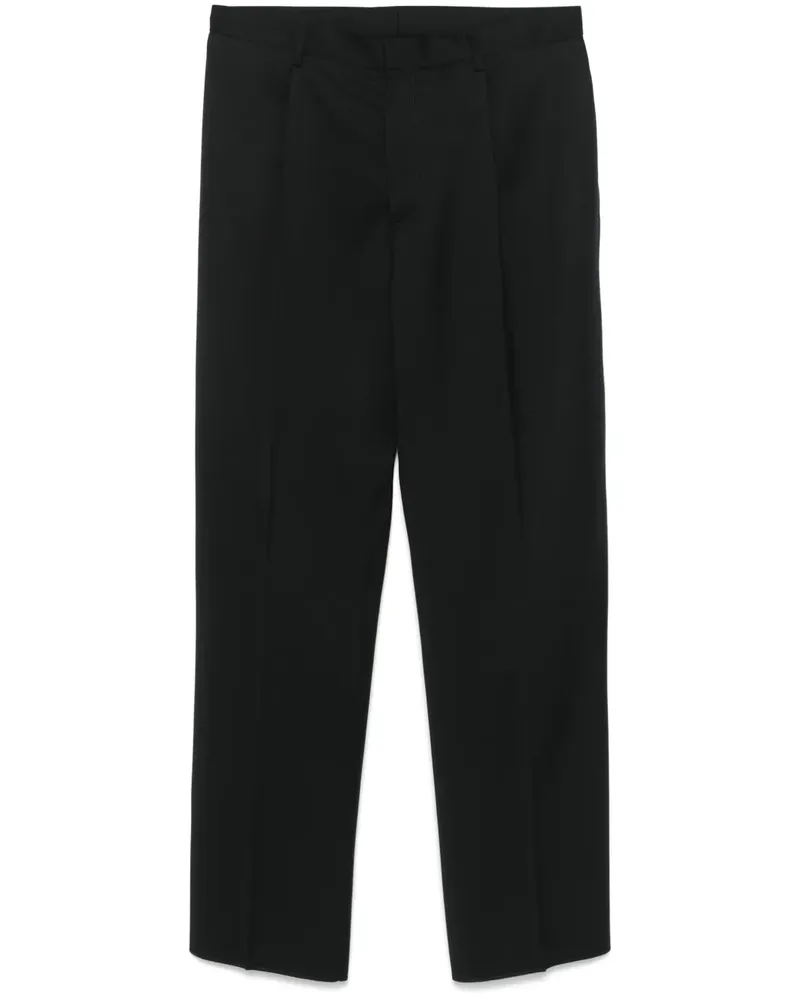 LARDINI Hose mit Bügelfalten - Schwarz Schwarz