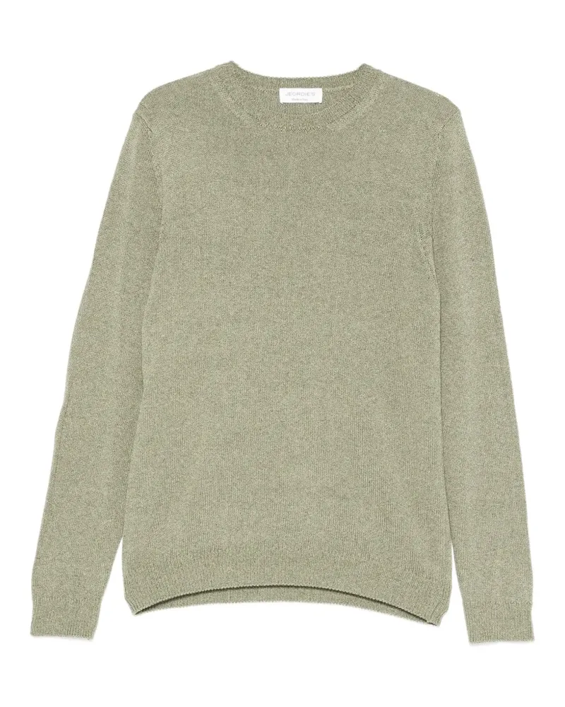 Jeordie's ribbed-knit sweater - Grün Grün
