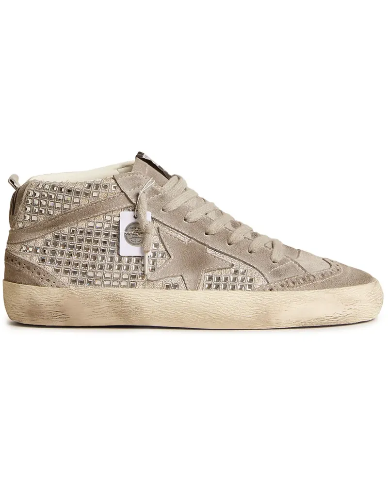Golden Goose Mid Star Sneakers - Nude Nude