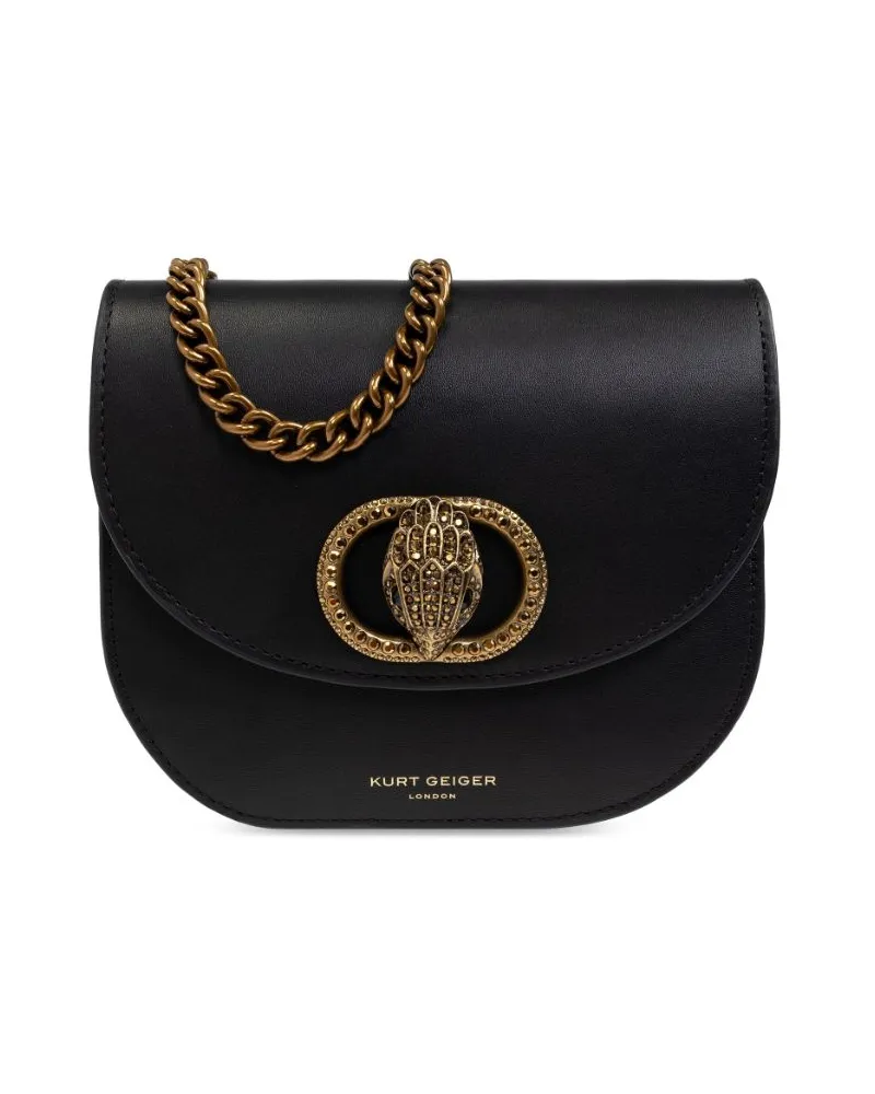 Kurt Geiger Chelsea Satchel-Tasche - Schwarz Schwarz