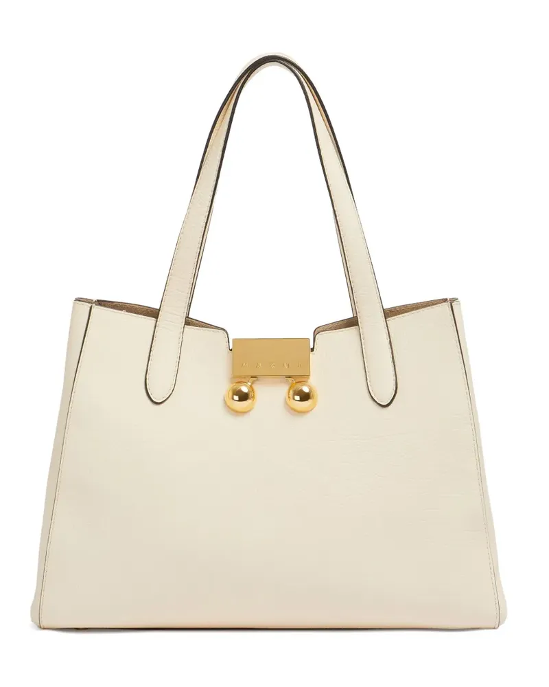 Marni Trunkaroo Tote Bag - Weiß Weiß