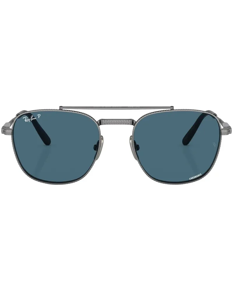 Ray Ban Frank II Pilotenbrille aus Titan - Grau Grau