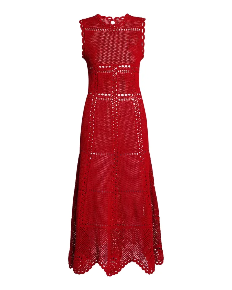 Erdem Gehäkeltes Kleid - Rot Rot
