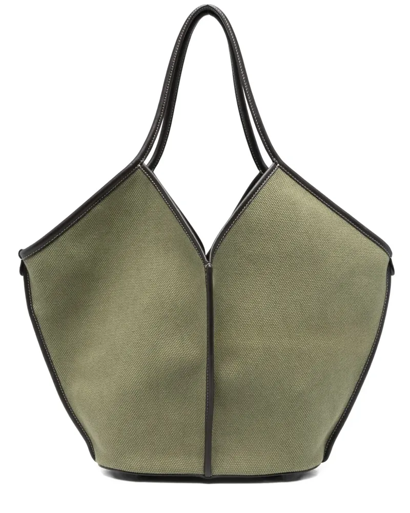 HEREU x WOK Calella Schultertasche - Grün Grün