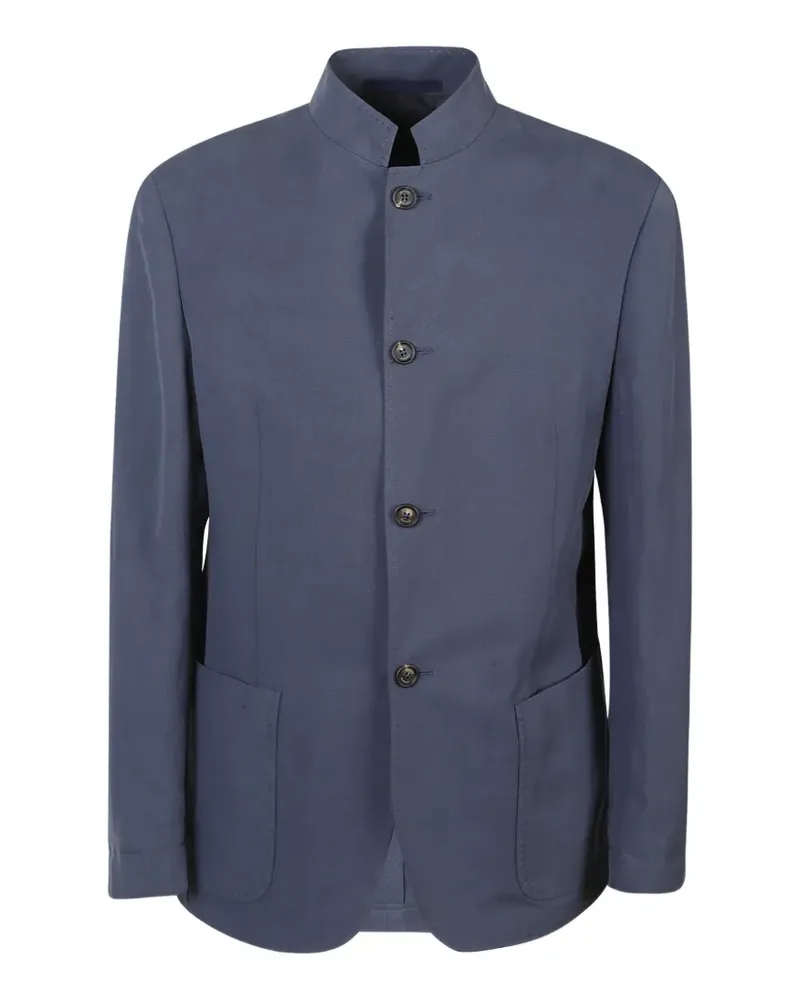 Eleventy button patch-pocket jacket - Blau Blau