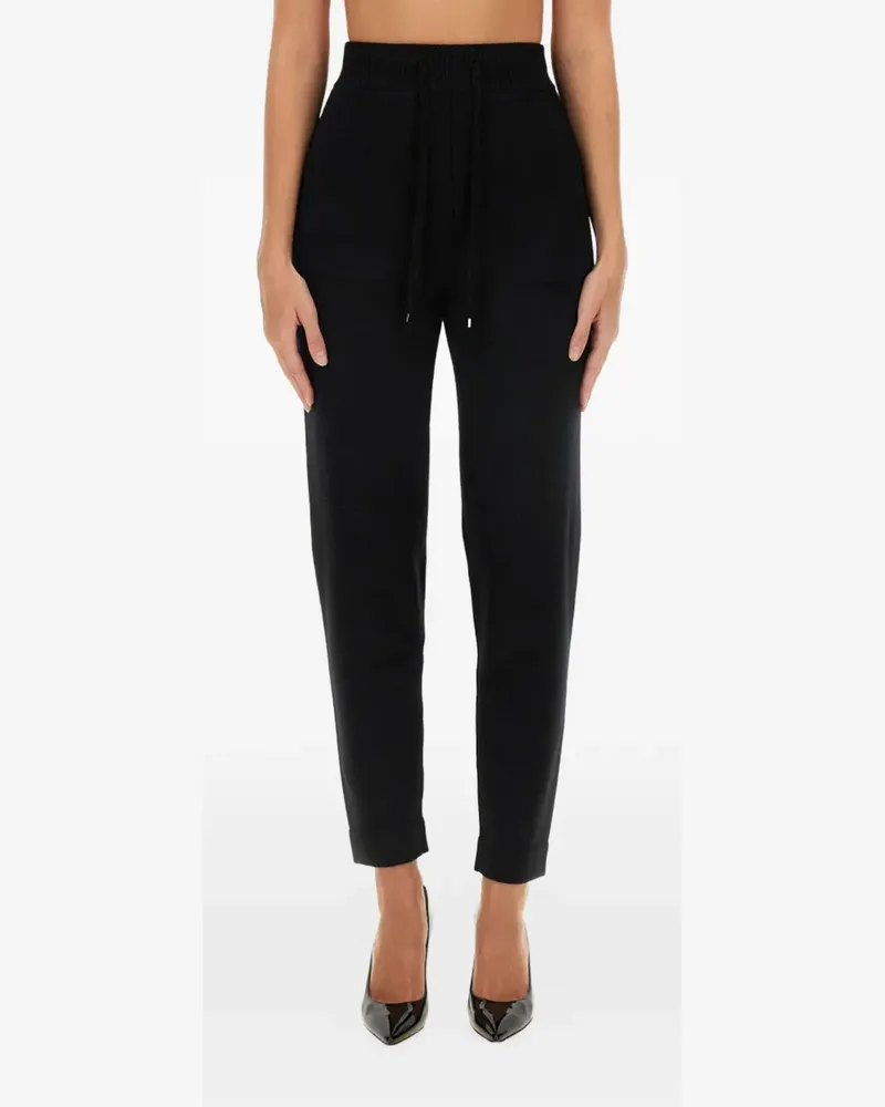 Max Mara Opera Hose mit Kordelzug - Schwarz Schwarz