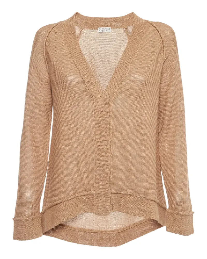 Brunello Cucinelli Geknöpfter Cardigan - Nude Nude