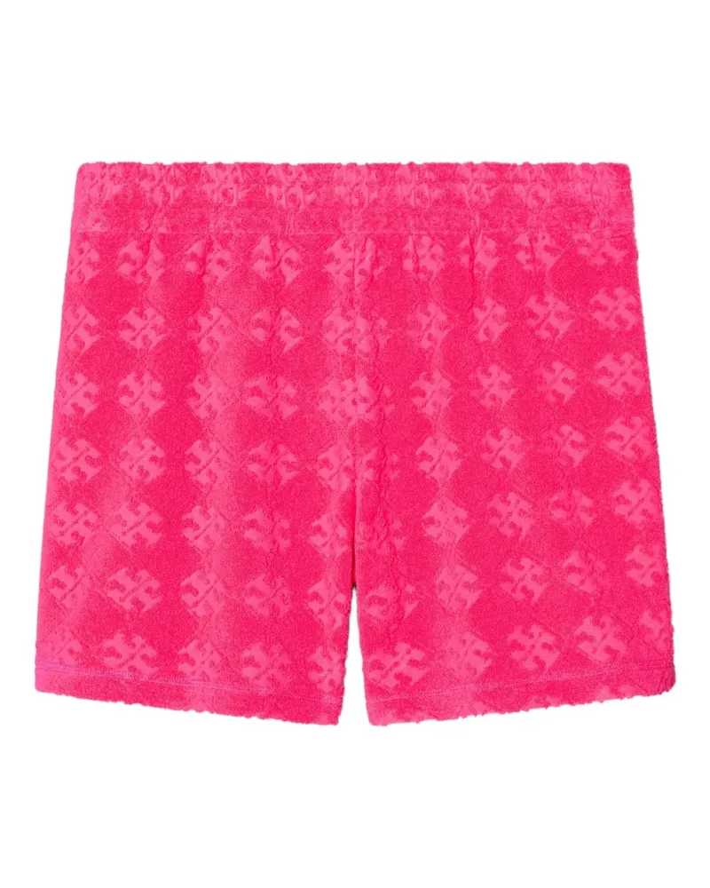 Tory Burch Shorts aus Frottee-Jacquard - Rosa Rosa