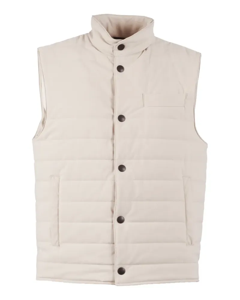 Fay quilted travel vest - Nude Nude