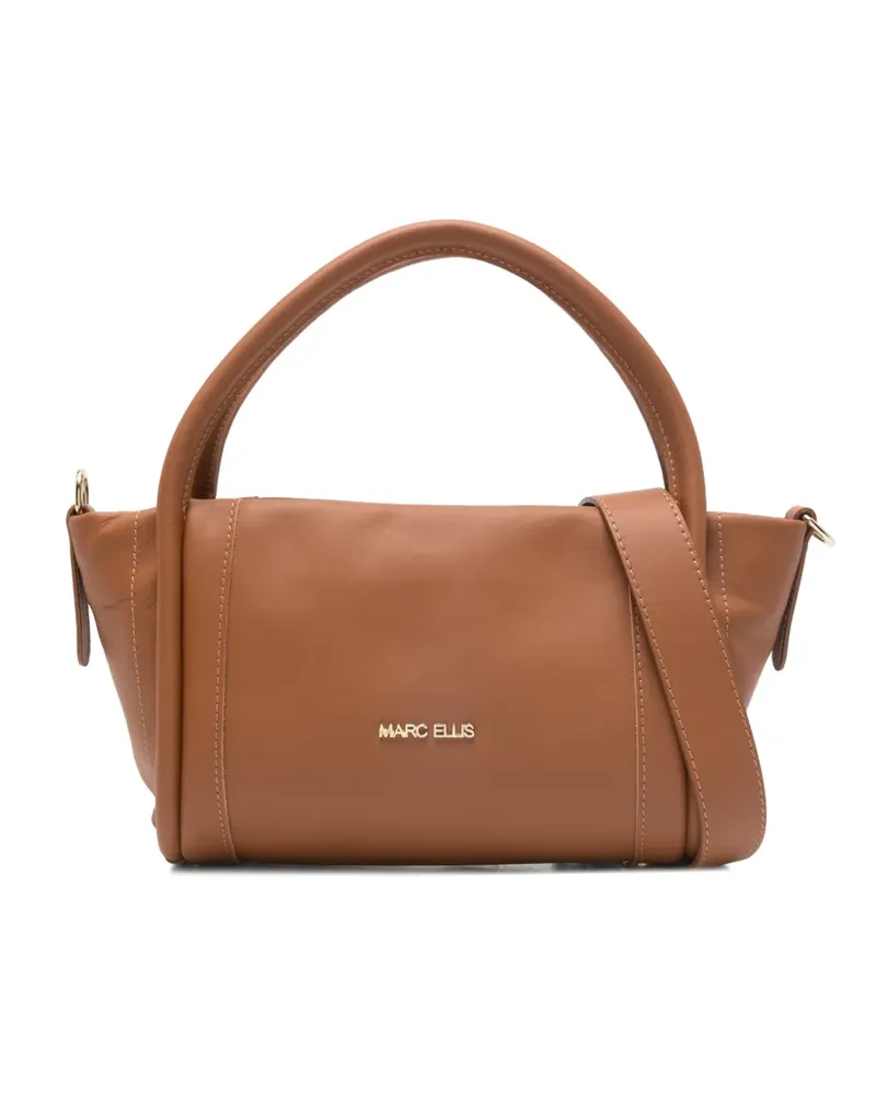 MARC ELLIS Lola leather top-handles tote bag - Braun Braun
