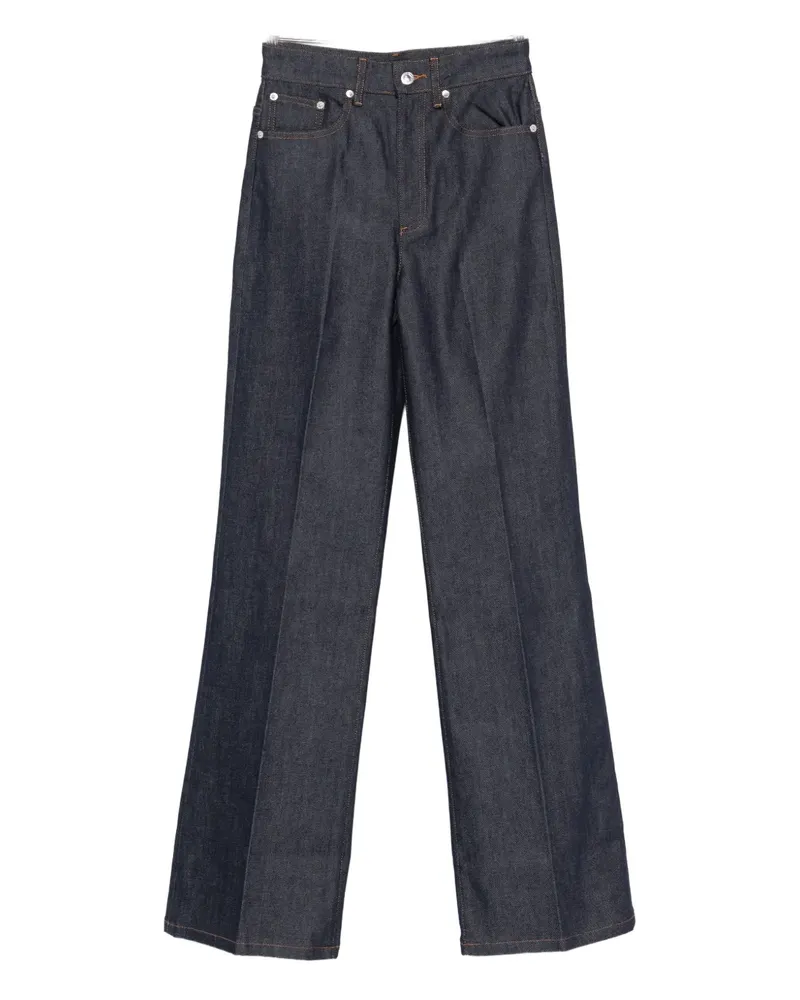A.P.C. contrast-stitch jeans - Blau Blau