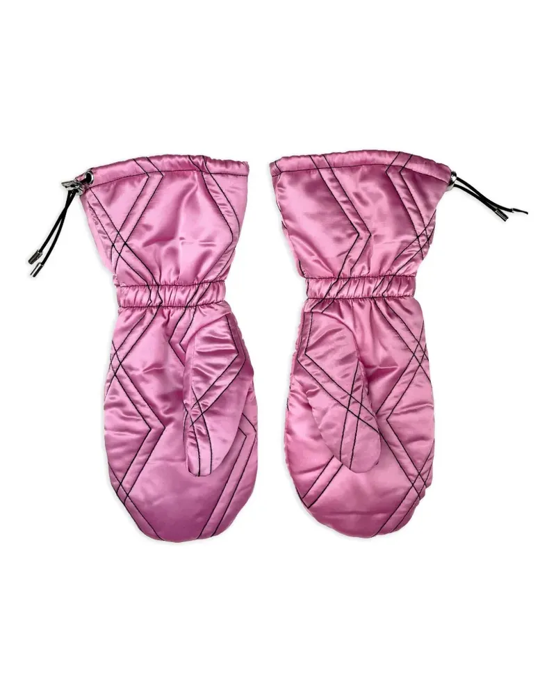 CHOPOVA LOWENA Gesteppte Handschuhe - Rosa Rosa