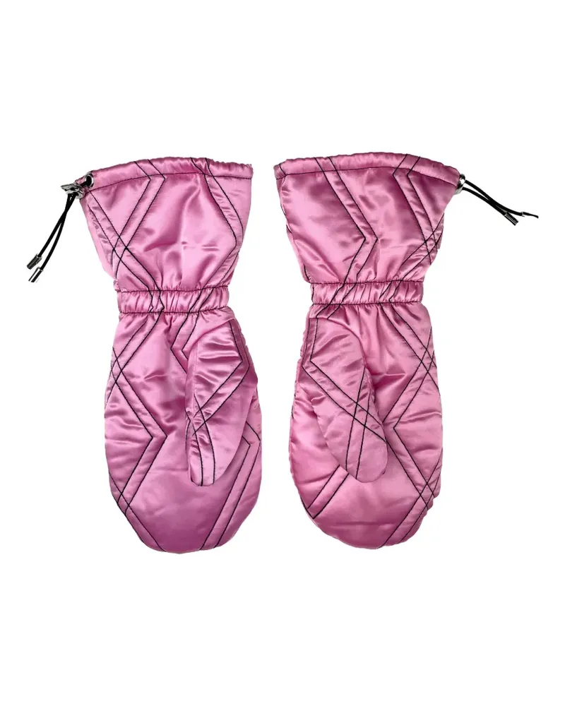 CHOPOVA LOWENA Gesteppte Handschuhe - Rosa Rosa